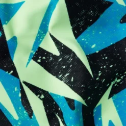 Speedo Hyper Boom Allover Medalist Swimsuit -Blue Wave speedo hyper boom allover medalist swimsuit 7