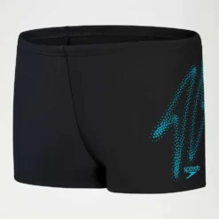 Speedo Hyper Boom Logo Placement Swim Boxer 9 Speedo Hyper Boom Logo Placement Swim Boxer -Blue Wave speedo hyper boom logo placement swim boxer 2