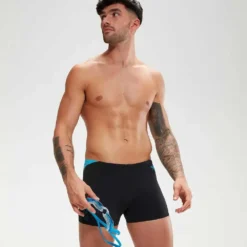 Speedo Hyper Boom Splice Boxer -Blue Wave speedo hyper boom splice boxer 5