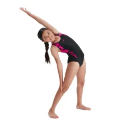 Speedo Hyper Boom Splice Muscleback Endurance Swimsuit -Blue Wave speedo hyper boom splice muscleback endurance swimsuit 3