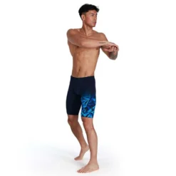 Speedo Hyper Boom V-Cut Jammer -Blue Wave speedo hyper boom v cut jammer 11