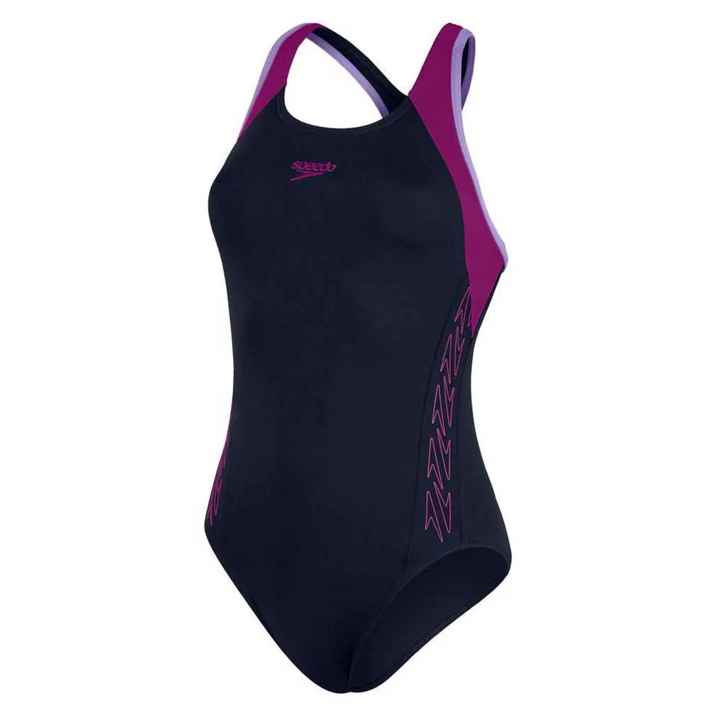 Speedo HyperBoom Placement Flyback Swimsuit 3 Speedo HyperBoom Placement Flyback Swimsuit - Image 3