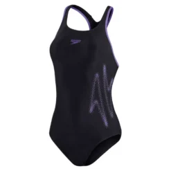 Speedo Hyperboom Placement Racerback Swimsuit -Blue Wave speedo hyperboom placement racerback swimsuit 2
