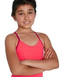 Speedo Lane Line Back Solid Swimsuit 16 Speedo Lane Line Back Solid Swimsuit -Blue Wave speedo lane line back solid swimsuit 5