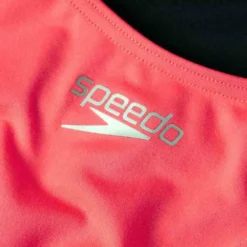 Speedo Lane Line Back Solid Swimsuit 18 Speedo Lane Line Back Solid Swimsuit -Blue Wave speedo lane line back solid swimsuit 7