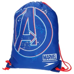Speedo Marvel Avengers Drawstring Bag -Blue Wave speedo marvel avengers drawstring bag 2