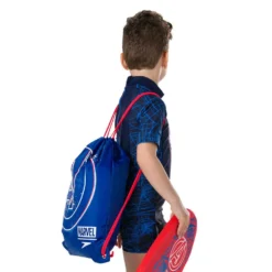 Speedo Marvel Avengers Drawstring Bag -Blue Wave speedo marvel avengers drawstring bag 3