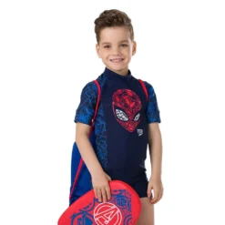 Speedo Marvel Avengers Drawstring Bag -Blue Wave speedo marvel avengers drawstring bag 4