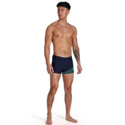 Speedo Medley Logo Boxer -Blue Wave speedo medley logo boxer 9
