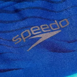 Speedo Placement Digital Leaderback Swimsuit -Blue Wave speedo placement digital leaderback swimsuit 7