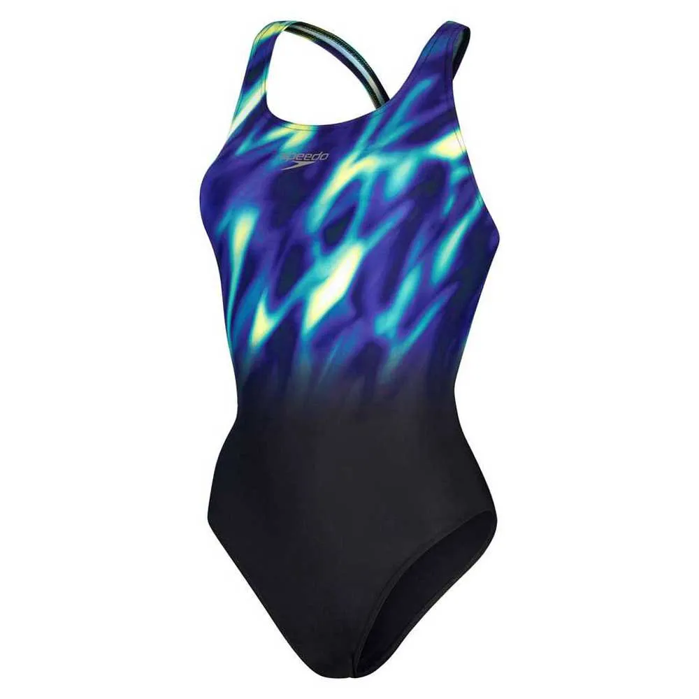 Speedo Placement Digital Powerback Swimsuit 1 Speedo Placement Digital Powerback Swimsuit