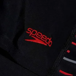 Speedo Plastisol Placement Jammer -Blue Wave speedo plastisol placement jammer 2