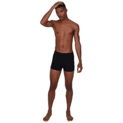 Speedo Pocket Aquashort Swim Boxer -Blue Wave speedo pocket aquashort swim boxer 3