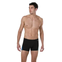 Speedo ReflectFlash Swim Boxer -Blue Wave speedo reflectflash swim boxer 2
