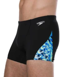 Speedo ReflectFlash Swim Boxer -Blue Wave speedo reflectflash swim boxer 4
