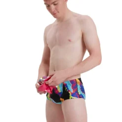 Speedo Rit It Up V 17 Cm Club Training Allover Boxer -Blue Wave speedo rit it up v 17 cm club training allover boxer 3