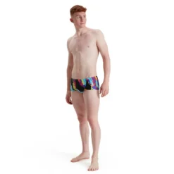 Speedo Rit It Up V 17 Cm Club Training Allover Boxer -Blue Wave speedo rit it up v 17 cm club training allover boxer 6