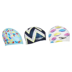 Speedo Slogan Print Swimming Cap