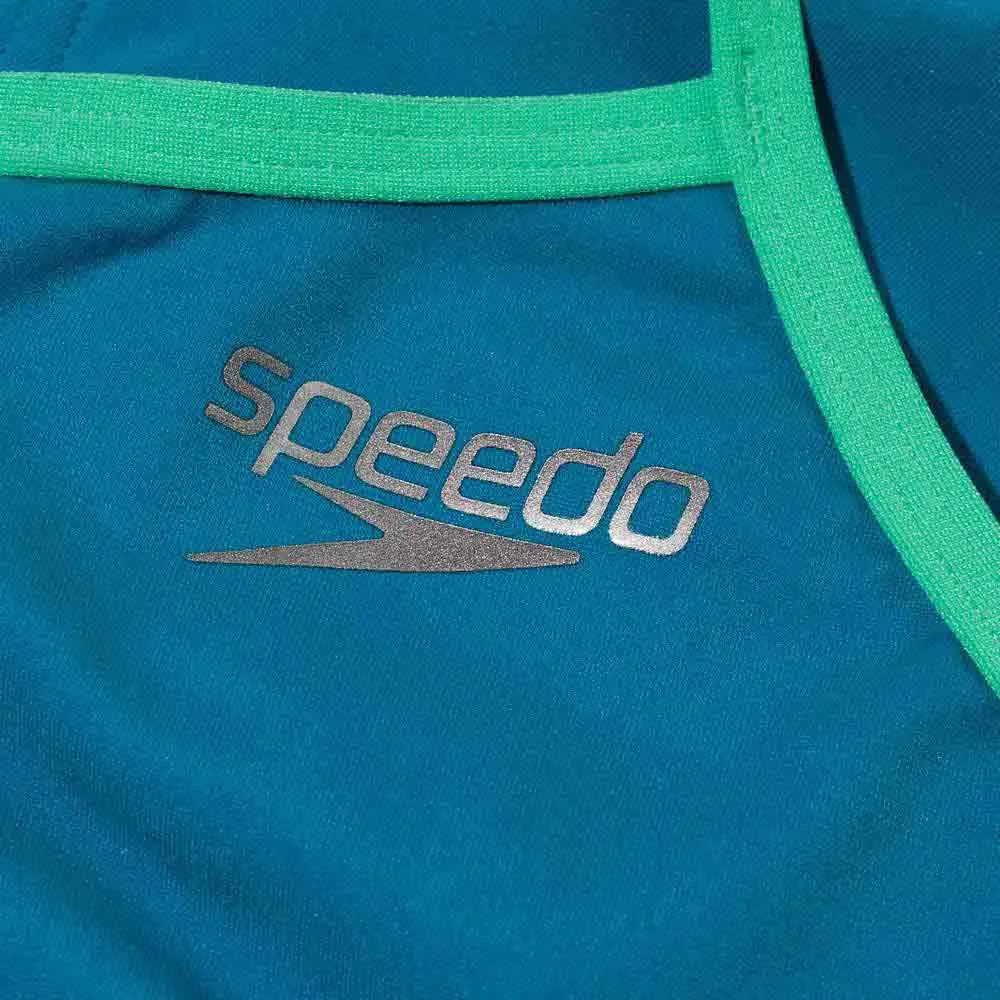 Speedo Solid Tie-Back Crop Bikini Top 2 Speedo Solid Tie-Back Crop Bikini Top - Image 2