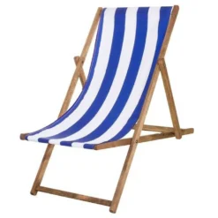 Impregnated Wooden Strips Lounger