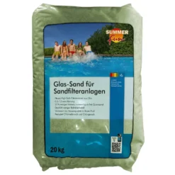 SUMMER FUN Glass Filter Sand 20Kg -Blue Wave summer fun glass filter sand 20kg 2