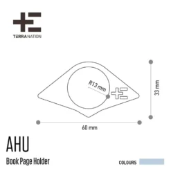 Ahu Page Holder -Blue Wave terra nation ahu page holder 5