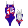 TURBO England Shield Thin Strap Swimsuit