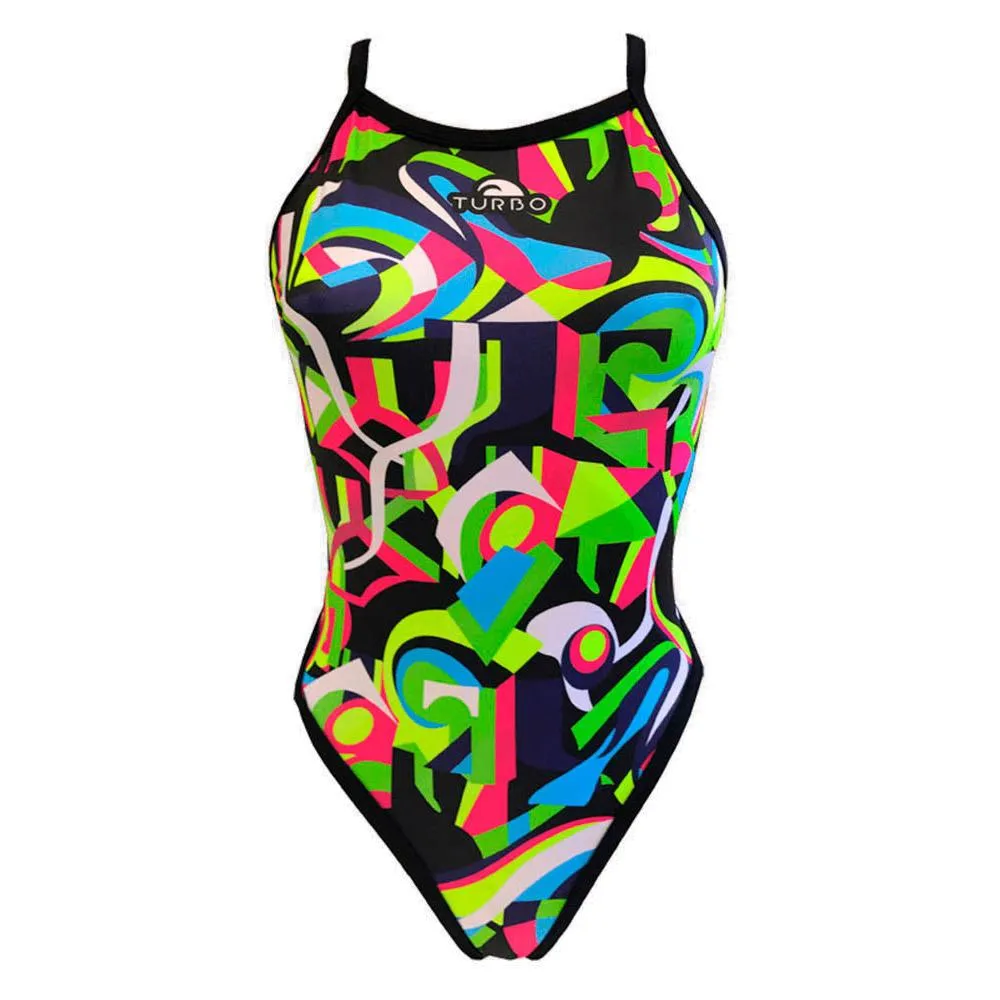 TURBO Geo Abstract Swimsuit 1 TURBO Geo Abstract Swimsuit