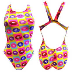 TURBO Lips Swimsuit -Blue Wave turbo lips swimsuit 2