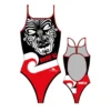 TURBO Maori New Zealand Thin Strap Swimsuit