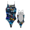 TURBO New Comic Thin Strap Swimsuit