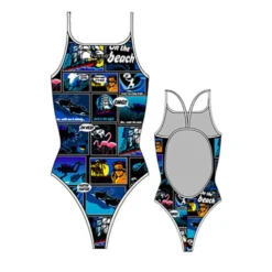TURBO New Comic Thin Strap Swimsuit