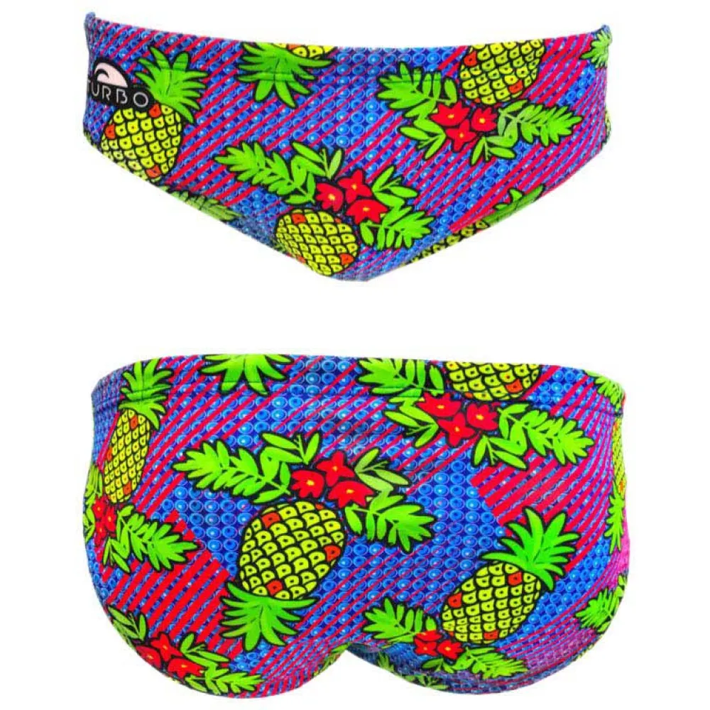 TURBO Pineapple Swimming Brief 3 TURBO Pineapple Swimming Brief - Image 3
