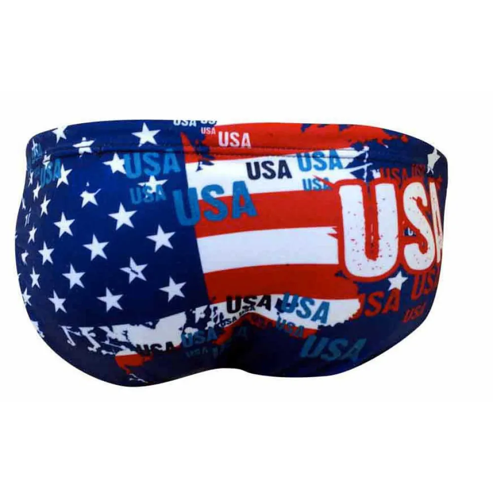 TURBO USA Country Swimming Brief 2 TURBO USA Country Swimming Brief - Image 2