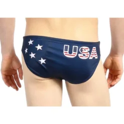 TURBO Usa Swimming Brief 7 TURBO Usa Swimming Brief -Blue Wave turbo usa swimming brief 3