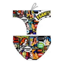 TURBO Yeah Comic Swimming Brief