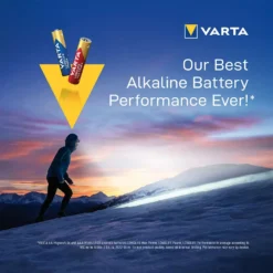 Varta 1x4 Longlife Power Micro AAA LR03 Batteries -Blue Wave varta 1x4 longlife power micro aaa lr03 batteries 3