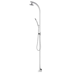 VIDAXL Aluminium Garden Shower -Blue Wave vidaxl aluminium garden shower 4