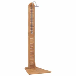 VIDAXL Garden Shower Solid Teak