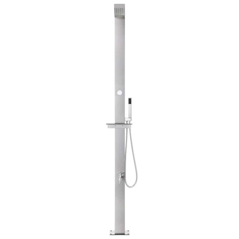 VIDAXL Stainless Steel Garden Shower 3 VIDAXL Stainless Steel Garden Shower - Image 3