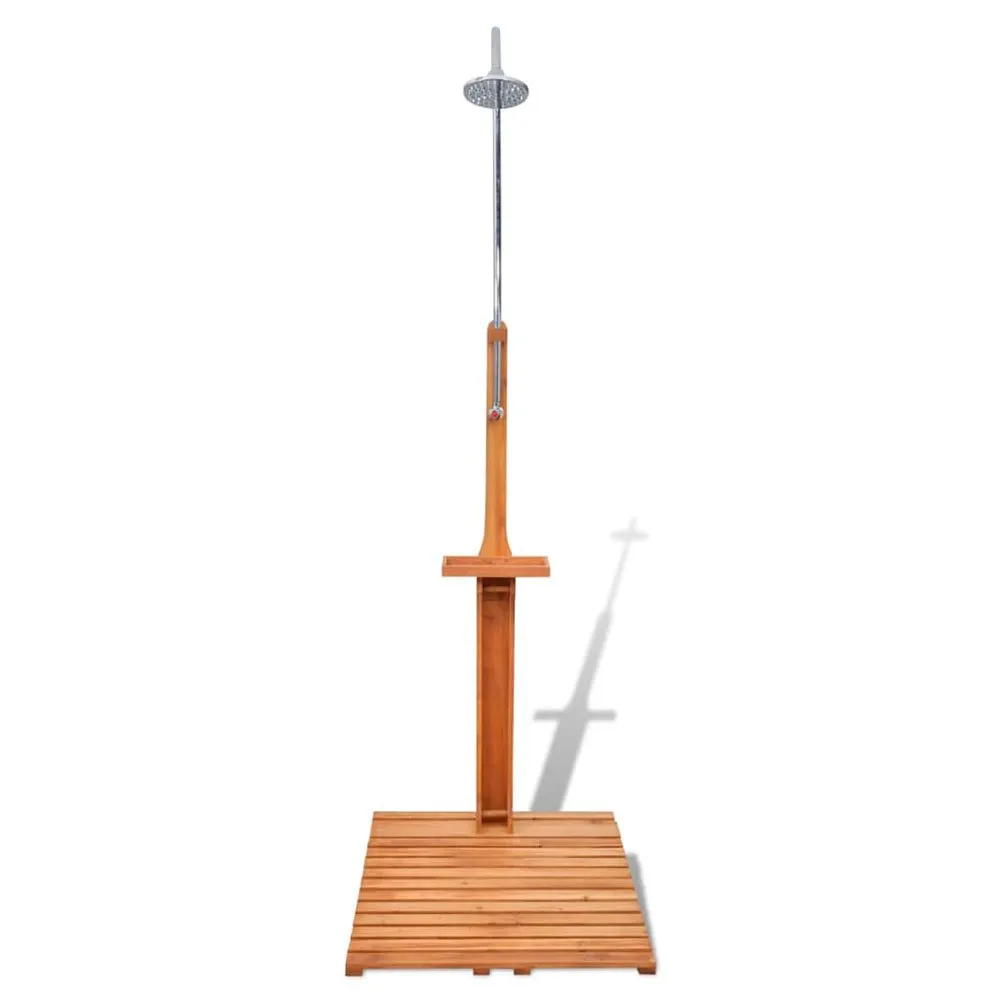 VIDAXL Wooden Garden Shower 2 VIDAXL Wooden Garden Shower - Image 2