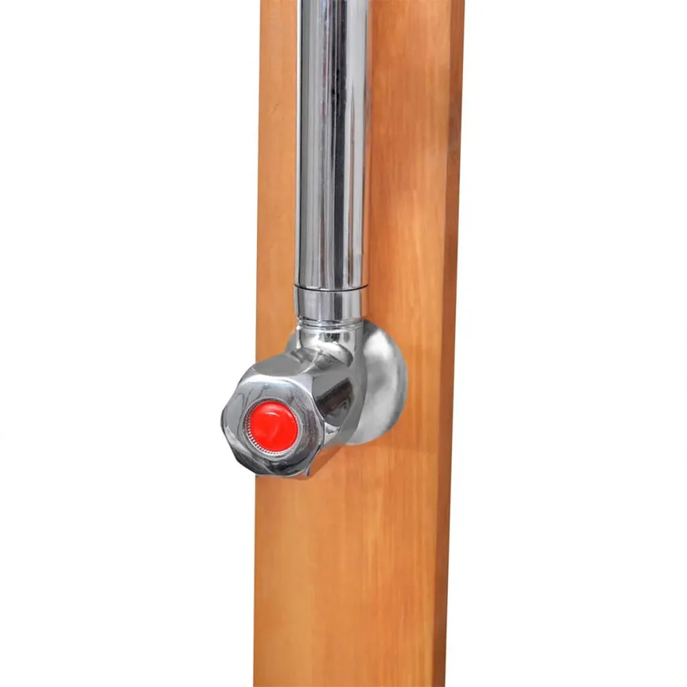 VIDAXL Wooden Garden Shower 4 VIDAXL Wooden Garden Shower - Image 4