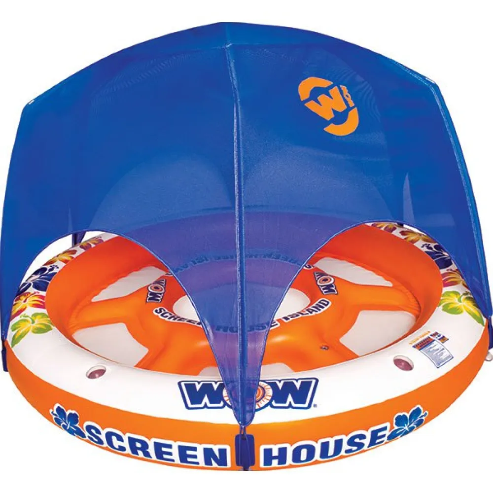 WOW! Stuff Screen House Island Inflatable 1 WOW! Stuff Screen House Island Inflatable