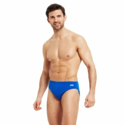 Zoggs Cottesloe Racer Ecolast+ Swimming Brief -Blue Wave zoggs cottesloe racer ecolast swimming brief 3