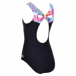 Zoggs Infinity Back Ecolast Swimsuit 8 Zoggs Infinity Back Ecolast Swimsuit -Blue Wave zoggs infinity back ecolast swimsuit 3