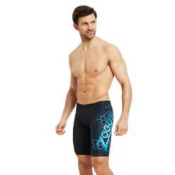 Zoggs Jett Jammer Ecolast+ Swimsuit -Blue Wave zoggs jett jammer ecolast swimsuit 3