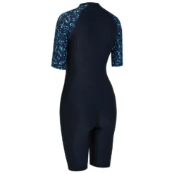 Zoggs Kneesuit Sleeve Print Swimsuit -Blue Wave zoggs kneesuit sleeve print swimsuit 3