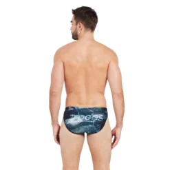 Zoggs Racer Swim Boxer Ecolast+ -Blue Wave zoggs racer swim boxer ecolast 1 1