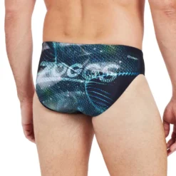Zoggs Racer Swim Boxer Ecolast+ -Blue Wave zoggs racer swim boxer ecolast 1 4