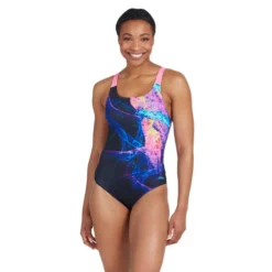 Zoggs Speedback Swimsuit -Blue Wave zoggs speedback swimsuit 5